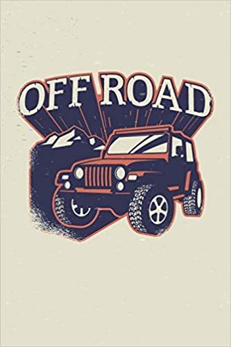 Offroad: Graph Paper Notebook, 6x9 Inch, 120 pages
