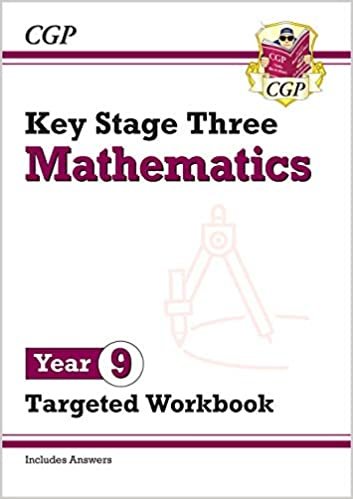 New KS3 Maths Year 9 Targeted Workbook (with answers) (CGP KS3 Maths) indir