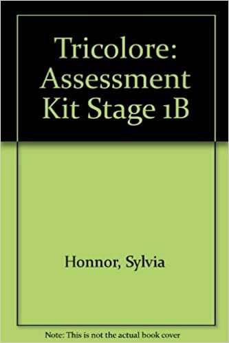 Tricolore: Assessment Kit Stage 1B