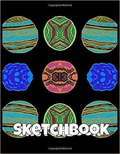 Sketchbook: Galaxy Design for Drawing, Writing, Painting, Sketching or Doodling (Galaxy Sketchbooks, Band 21)