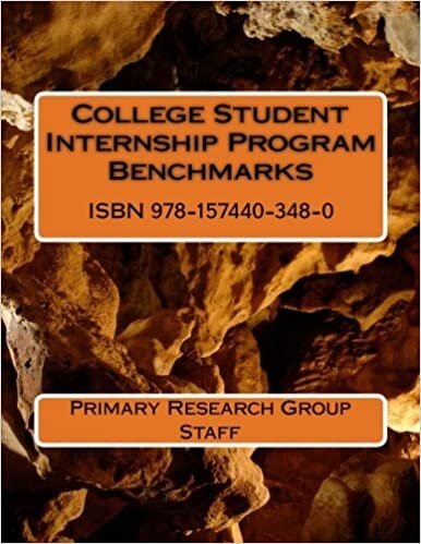 College Student Internship Program Benchmarks