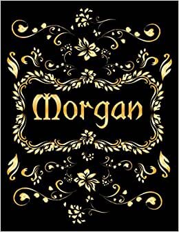 MORGAN GIFT: Novelty Morgan Journal, Present for Morgan Personalized Name, Morgan Birthday Present, Morgan Appreciation, Morgan Valentine - Blank Lined Morgan Notebook