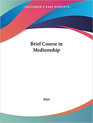 Brief Course in Mediumship