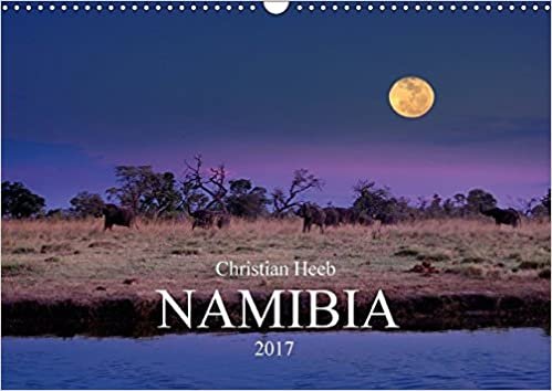 NAMIBIA Christian Heeb (Wandkalender 2017 DIN A3 quer): Landschaften und Tiere (Monatskalender, 14 Seiten ) (CALVENDO Orte)