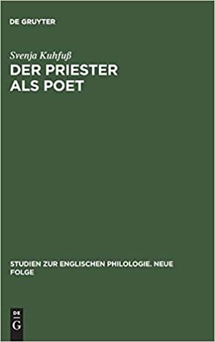 Der Priester als Poet (Studien Zur Englischen Philologie) indir