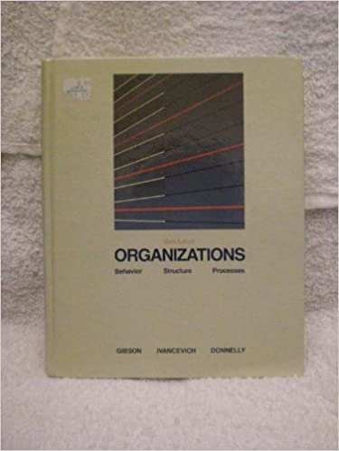Organizations: Behavior, Structure, Processes indir