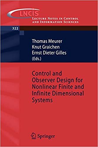 CONTROL AND OBSERVER DESIGN FOR NONLINEAR FINITE AND INFINITE-DIMENSIONAL SYSTEM