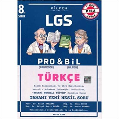 Bilfen Yayıncılık 8. Sınıf LGS Türkçe Probil Soru Bankası