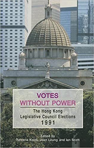 Votes without Power: Hong Kong Legislative Council Elections 1991 indir