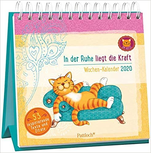 Om-Katze: In der Ruhe/ Wochen-Kalender 2020 indir