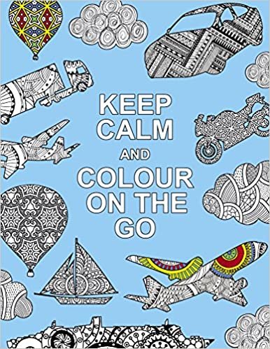 KEEP CALM & COLOUR ON THE GO (Huck & Pucker Colouring Books)
