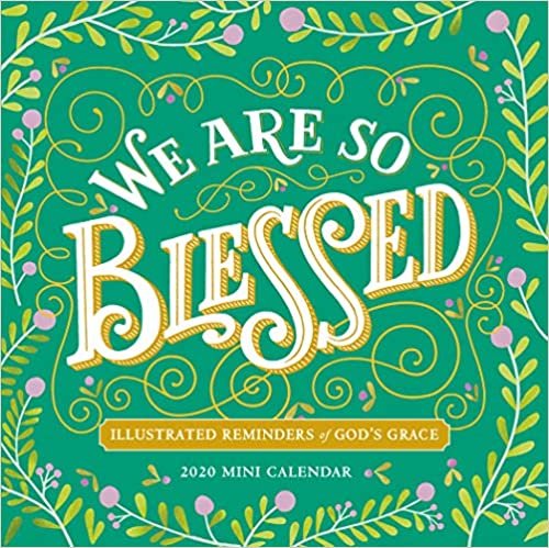 We Are So Blessed Mini Wall Calendar 2020 indir