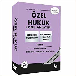 Özel Hukuk Konu Anlatımı