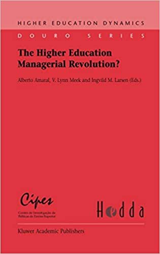 The Higher Education Managerial Revolution? (Higher Education Dynamics)