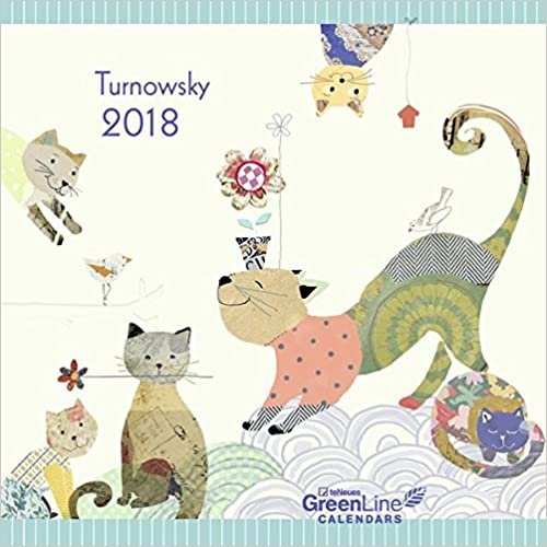 2018 Turnowsky GreenLine Calendar - teNeues Grid Calendar - 30 x 30 cm indir