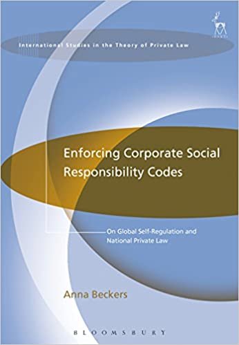 Enforcing Corporate Social Responsibility Codes (International Studies in the Theory of Private Law)