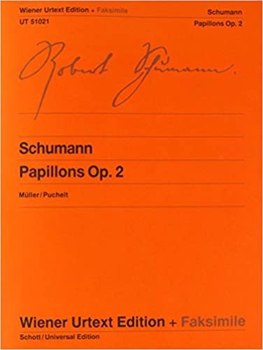 Papillons: Nach dem Autograf und der Originalausgabe. op. 2. Klavier. (Wiener Urtext Edition)