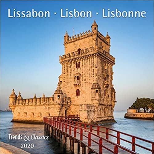 Lissabon Lisboa 2020 - Broschüren-Wandkal inkl Poster