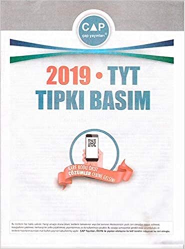Çap Yayınları 2019 TYT Tıpkı Basım