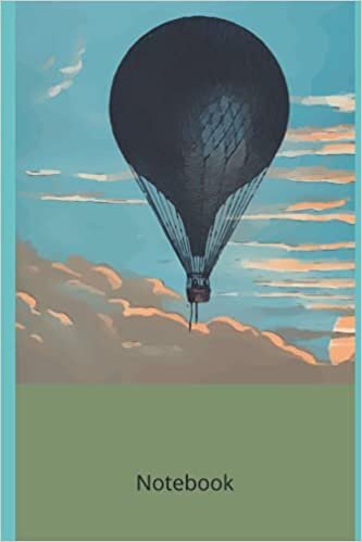 Hot Air Balloon: Novelty Line Notebook / Journal College Rule Line, A Perfect Gift Item (6 x 9 inches) Fort Sports Lovers.