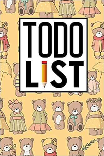 To Do List: Checklist Pages, To Do Diary, Daily To Do Notepad, To Do List Simple, Agenda Notepad For Men, Women, Students & Kids, Cute Teddy Bear Cover: Volume 86 (To Do List Notebooks) indir