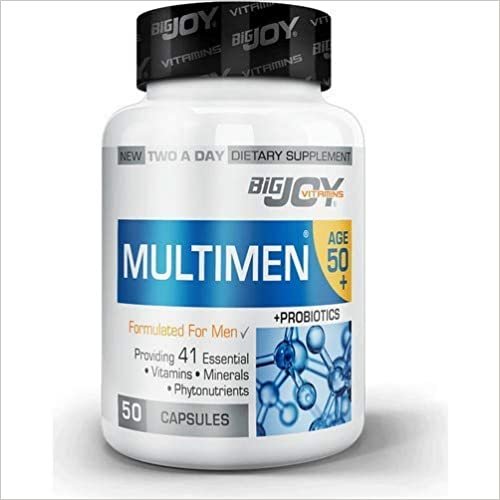 Bigjoy Vitamins Multimen 50+ 50 Capsules indir