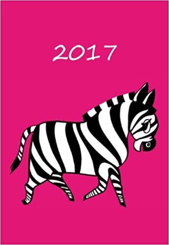 Mini Kalender 2017 - Mein Zebra: ca. A6, 1 Woche pro Seite