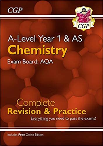 New A-Level Chemistry: AQA Year 1 & AS Complete Revision & Practice with Online Edition (CGP A-Level Chemistry) indir