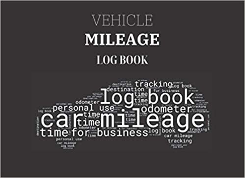 Vehicle Mileage Log Book: Small Mileage Record Book for Car Owners| Odometer Tracker Journal for Business and Personal Taxes | 8.25" x 6" |Journal for Tracking Miles. indir