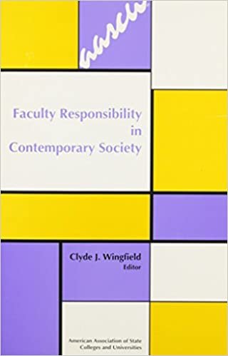 Faculty Responsibility in Contemporary Society (Studies in Popular Culture (Paperback))