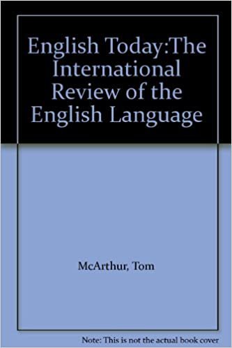 English Today:The International Review of the English Language: 21