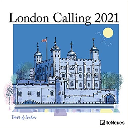 London Calling 2021 - Wand-Kalender - Broschüren-Kalender - 30x30 - 30x60 geöffnet