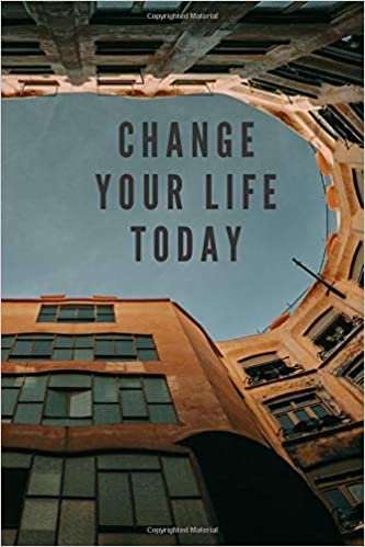 Change Your Life Today: Motivational Notebook, Journal, Diary (110 Pages, Blank, 6 x 9)