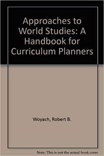 Approaches to World Studies: A Handbook for Curriculum Planners