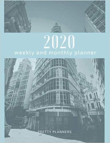 2020 Weekly and Montly Planner: Beautiful, Pretty Planner for New York Citizens, Americans, Patriots with Tims Squere, 2020, 8.5x11''