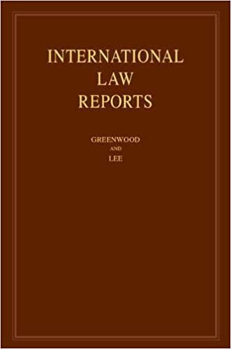 International Law Reports: Volume 177 indir