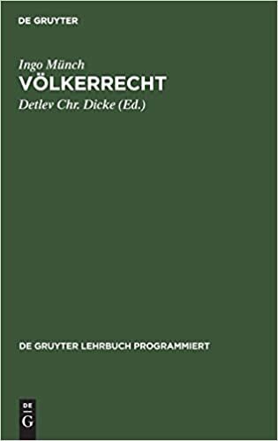 Völkerrecht: (Ohne internationale Organisationen und Kriegsvölkerrecht); in programmierter Form mit Vertiefungshinweisen (De Gruyter Lehrbuch programmiert)