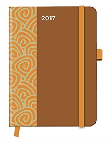 2017 Saddle Brown Diary - teNeues Cool Diary - Weekly 16 x 22