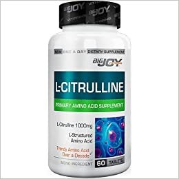 Bigjoy Vitamins L-Citrulline 1000Mg 60 Tablets indir