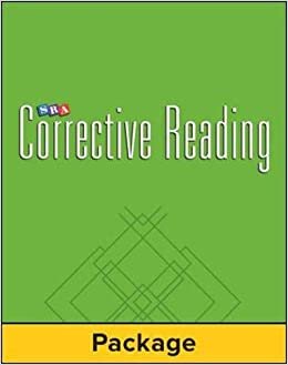 Corrective Reading Decoding Level C, Student Workbook (pack of 5): Workbook Level C indir