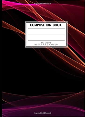 COMPOSITION BOOK 80 SHEETS 8.5x11 in / 21.6 x 27.9 cm: A4 Squared Paper Composition Book | "Red Smoke" | Workbook for Teens Kids Students Boys | Writing Notes School College | Mathematics | Physics indir