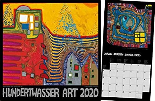 Hundertwasser Broschürenkalender Art 2020 indir