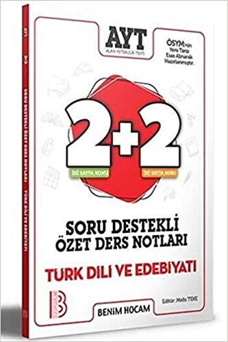 2021 AYT Türk Dili ve Edebiyatı 2+2 Soru Destekli Özet Ders Notları indir