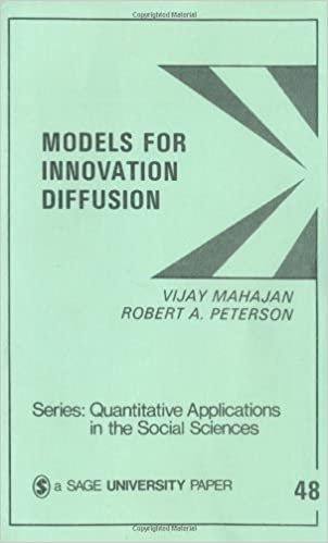 MAHAJAN: MODELS FOR INNOVATION DIFFUSION (P) (PAPER): Quantitative Applications in the Social Sciences