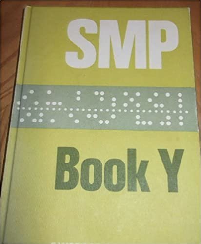 Smp Book Y (School Mathematics Project Lettered Books): Bk. Y