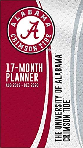 The University of Alabama Crimson Tide 2020 17 Month Planner