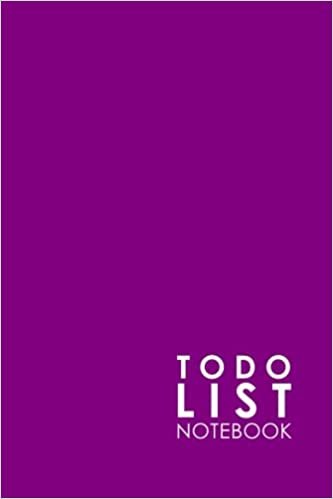 To Do List Notebook: Daily Checklist, To Do List And Notebook, Priority To Do List, To Do Notebook For Work, Agenda Notepad For Men, Women, Students & Kids, Minimalist Purple Cover: Volume 21
