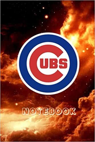 Chicago Cubs : MLB Notebook Perfect for taking notes,Sketching Soft Matte Cover 100Pages, 6 x 9 inches #1