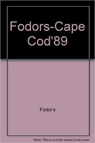 FODORS-CAPE COD'89 indir
