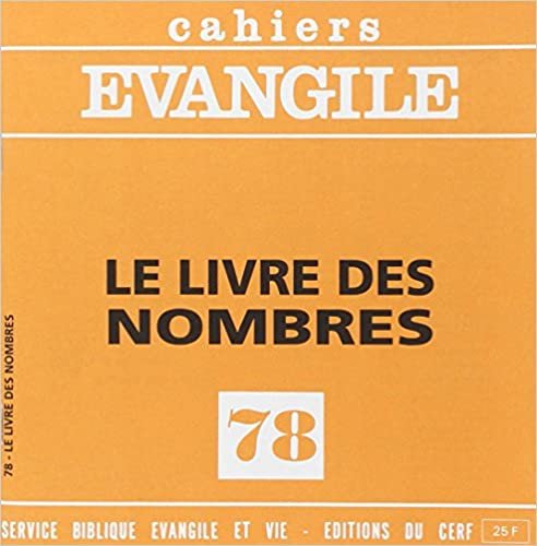 CE-78. Le Livre des Nombres (Cahiers évangiles)
